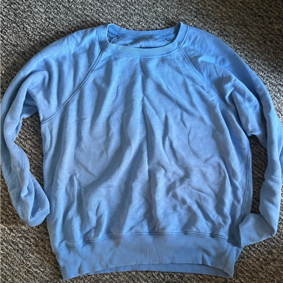 Aerie Blue Sweatshirt - Picture 2 of 4